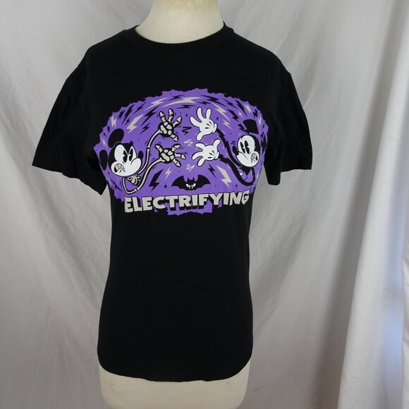 Disney Mickey Mouse Electrifying Shirt Size XS - Picture 1 of 10